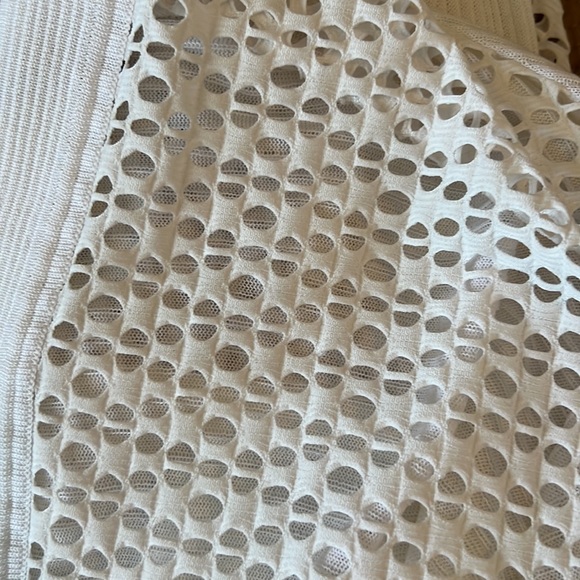 Misook White asymmetrical drape front cardigan - Picture 5 of 5